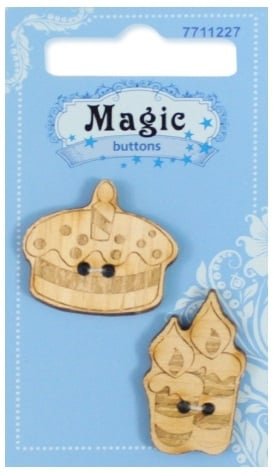 Набор пуговиц "День рождения", Magic buttons