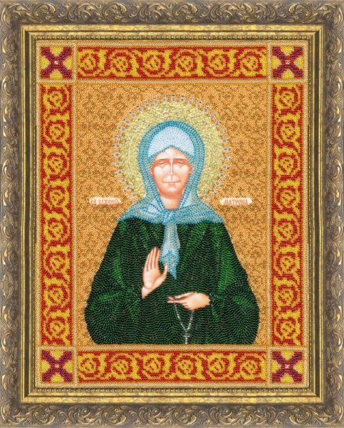 Икона Блаженной Матроны Московской, набор для вышивки