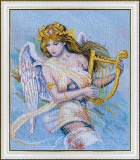 Муза-ангел-музыкант, набор для вышивания