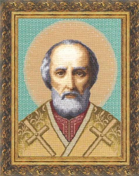 Икона "Св. Николай Чудотворец",набор для вышивки
