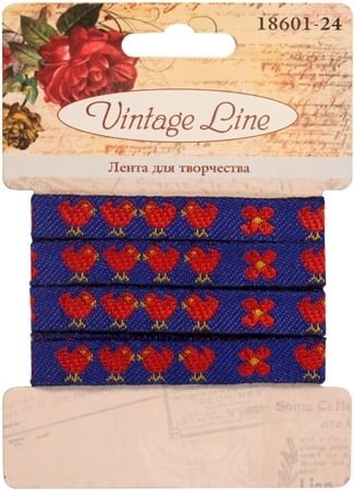 Лента декоративная, Vintage Line 18601-24