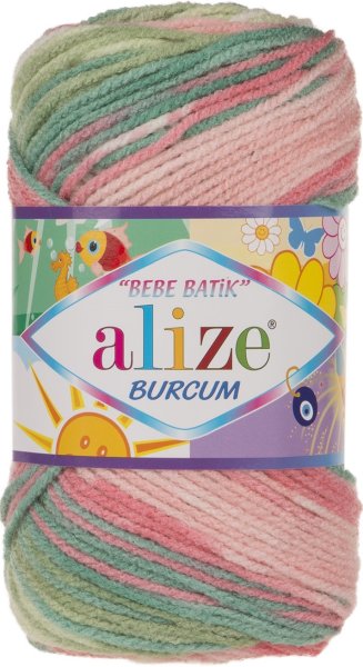 Пряжа Alize Burcum Bebe Batik, 100% акрил, 100гр/210м