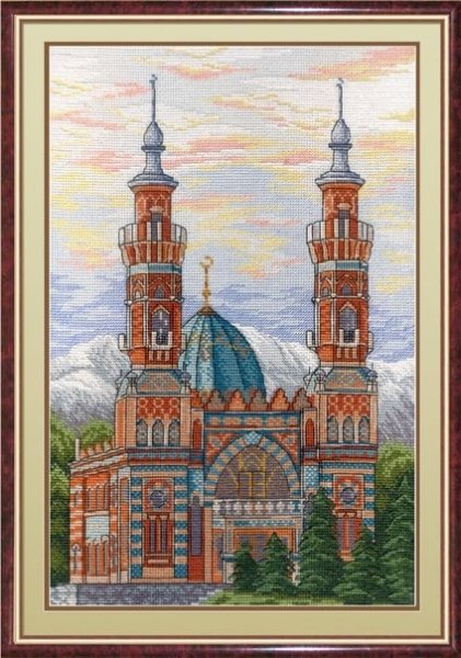 Владикавказская соборная мечеть, набор для вышивания