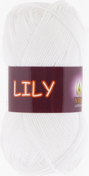 Пряжа Vita Cotton Lily, 100% хлопок, 50гр/125м