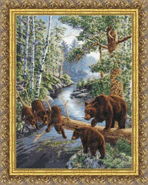 Медвежий край, набор для вышивания