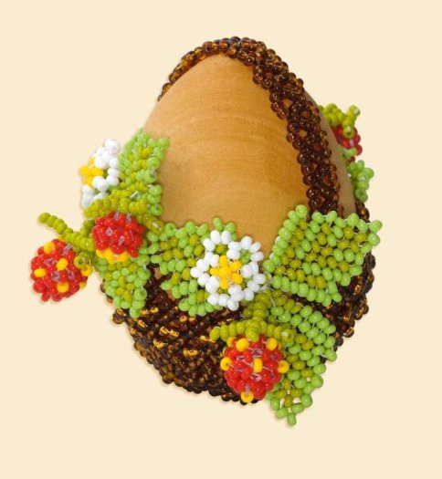 Яйцо "Корзиночка", набор для бисероплетения