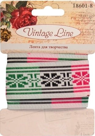 Лента декоративная, Vintage Line 18601-8