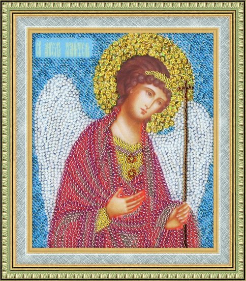 Икона Ангел Хранитель, набор для вышивки