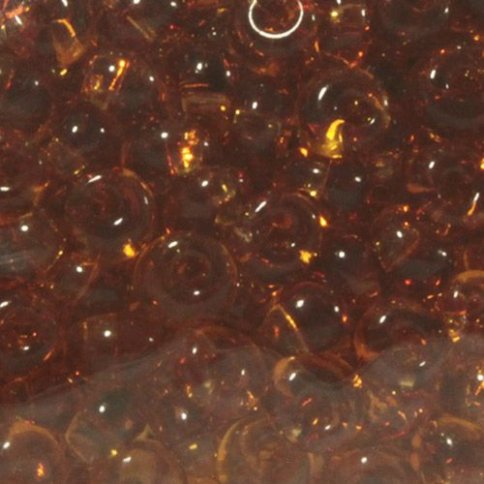 Бисер Preciosa Drops, размер 5/0, прозрачный, цвет 10090, янтарь, 50гр