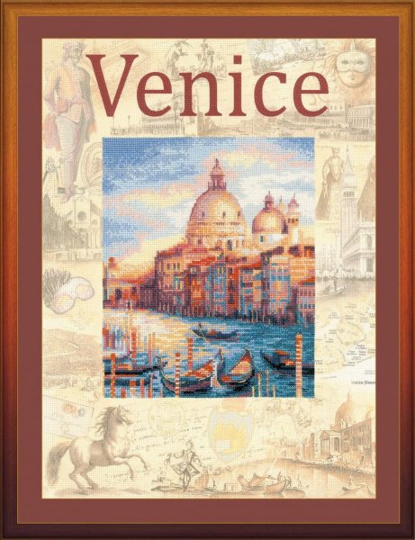 Города мира. Венеция, набор для вышивания