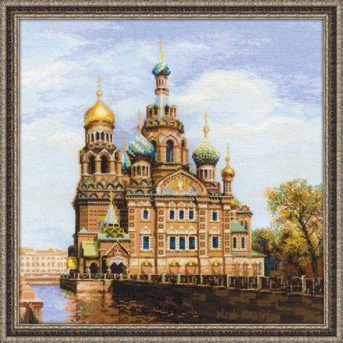 Санкт-Петербург. Храм Спаса-на-крови, набор для вышивания