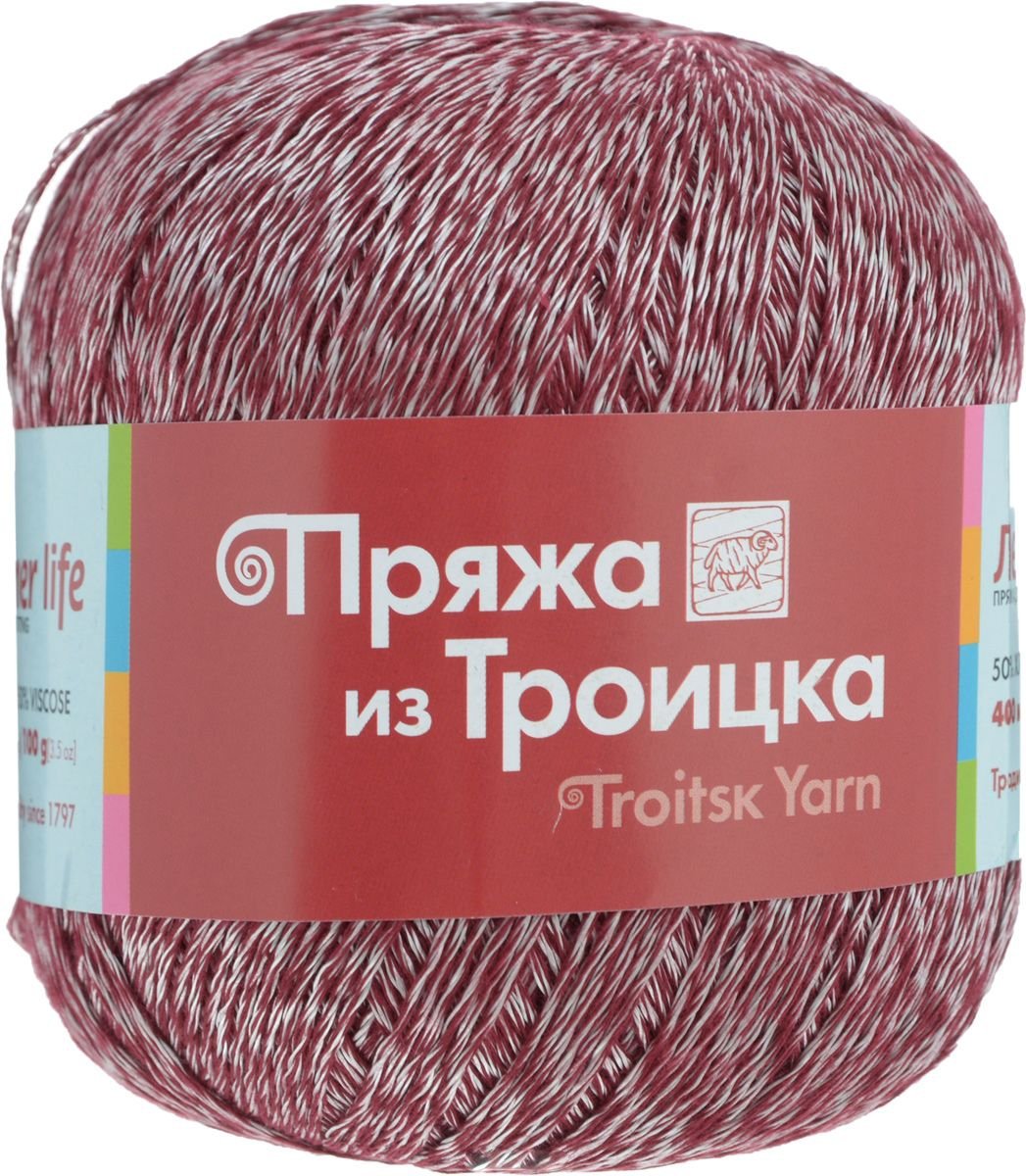 Пряжа из Троицка Летняя, 50% хлопок, 50% вискоза, 100гр/400м, арт. TL  Троицкая | Купить онлайн на Mybobbin.ru