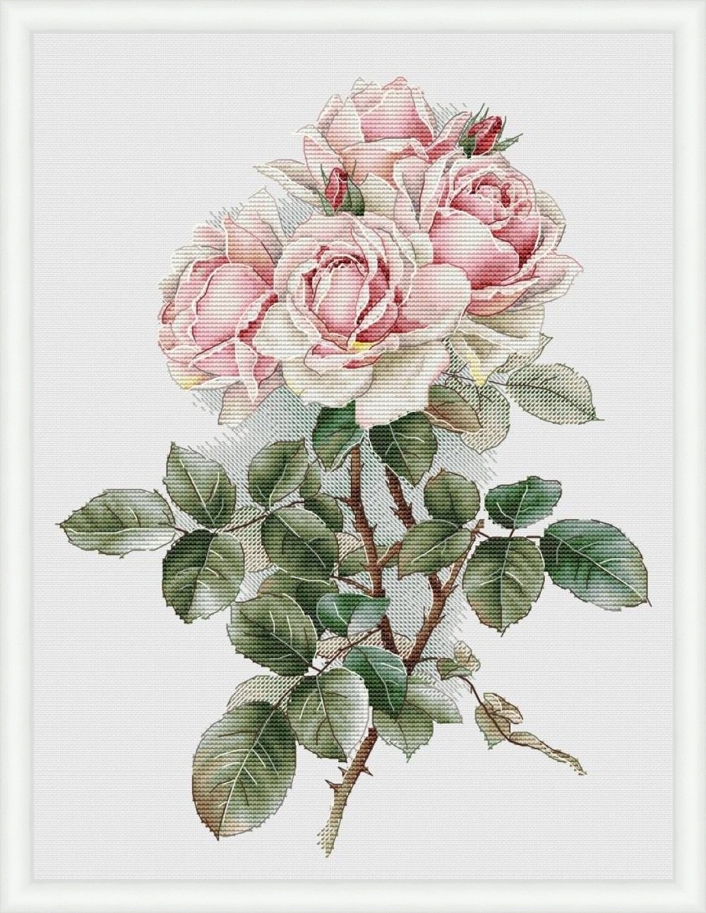 Роза любви, набор для вышивания