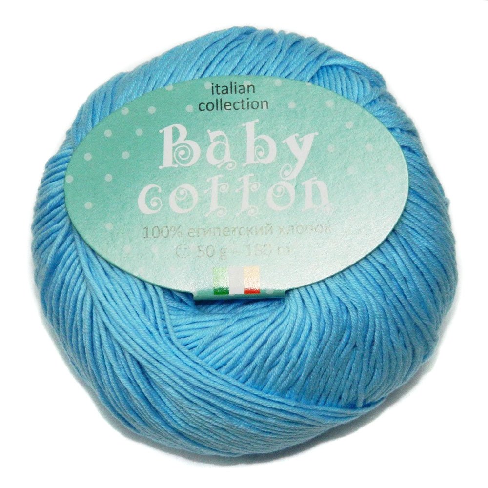 Св 64. Weltus Baby Cotton. Baby Cotton (бэби коттон) 64 голубой. Нитка Weltus "Baby Cotton". Пряжа Беби коттон Египетский хлопок Кут Нор.