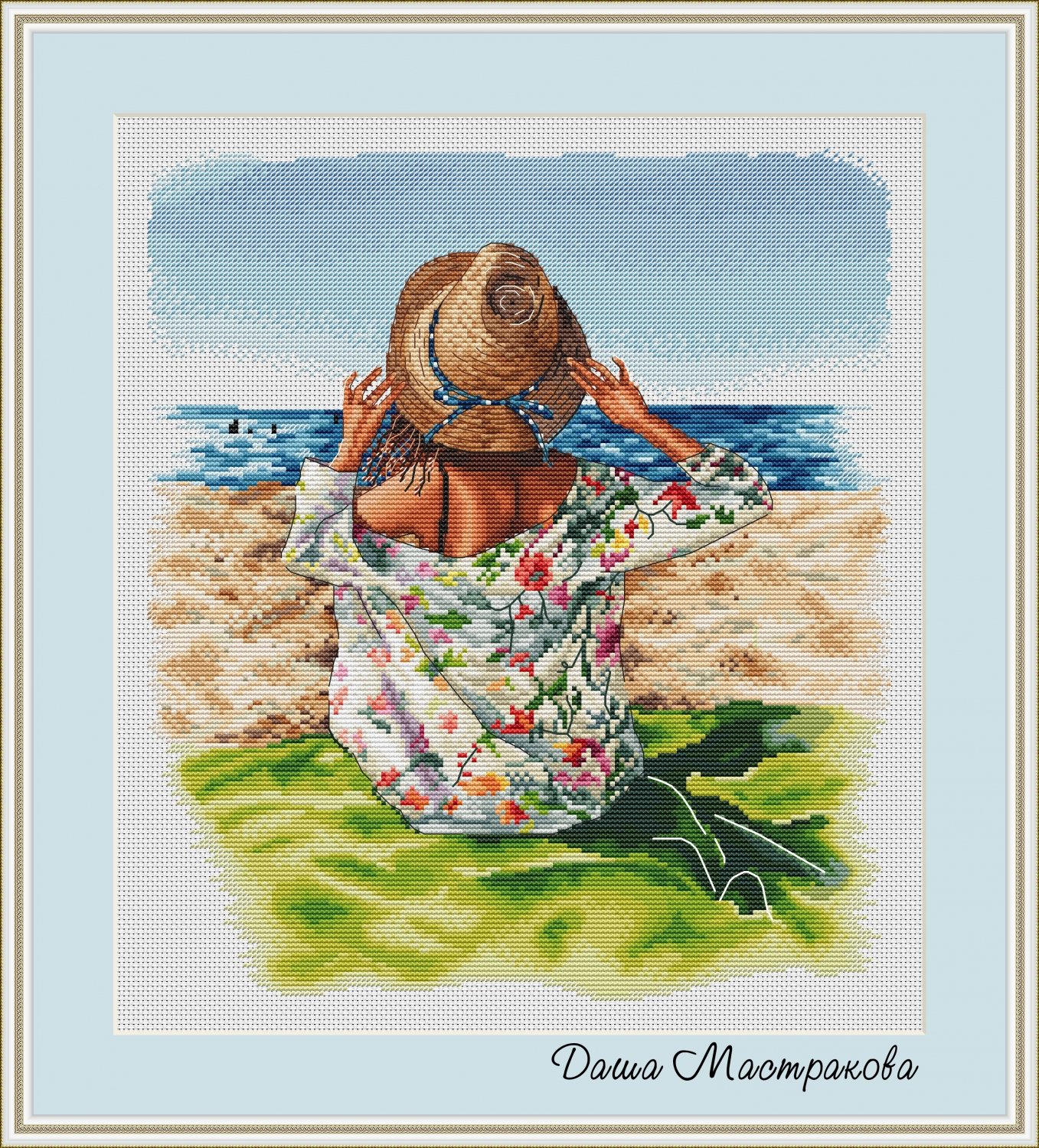 Схема вышивки «пляж» (№1335372)