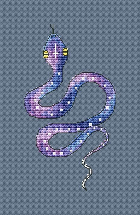Набор для вышивания крестиком Чарівна мить Китайский гороскоп - Год змеи (Т-36)