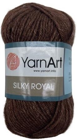 Пряжа YarnArt Silky Royal, 35% шелк rayon, 65% мериносовая шерсть, 50гр/140м