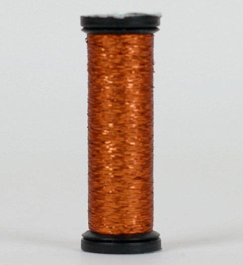 Металлизированная нить Kreinik Blending Filament, цвет винтажная охра
