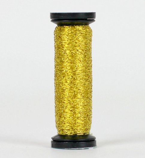 Металлизированная нить Kreinik Blending Filament, цвет лимонный