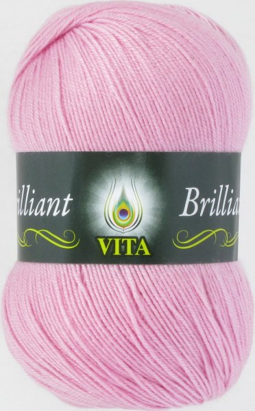 Пряжа Vita Brilliant, 45% шерсть, 55% акрил