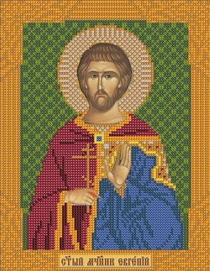 Святой Мученик Евгений, набор для вышивки бисером