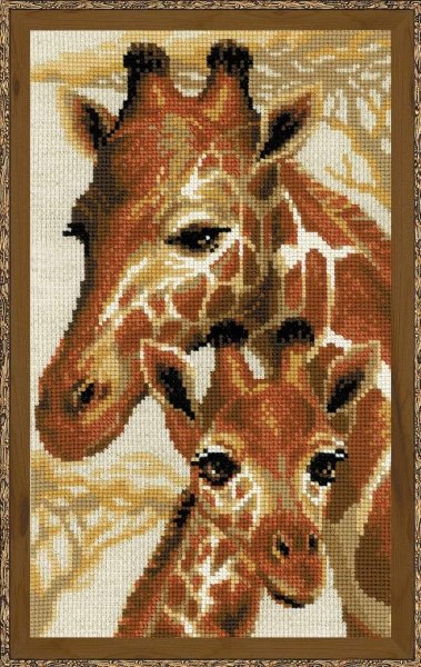 Жирафы, набор для вышивания
