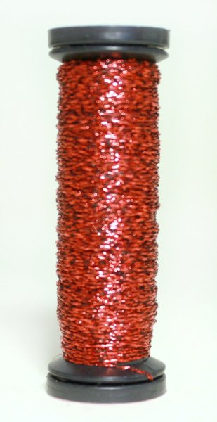 Металлизированная нить Kreinik VF#4, цвет Красный