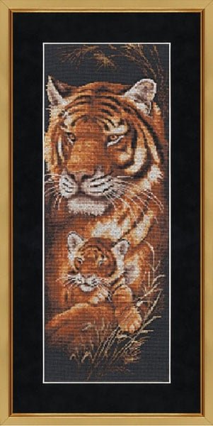 Тигрица, набор для вышивания