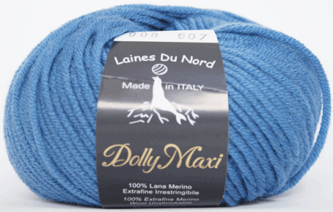 Пряжа Laines du Nord Dolly Maxi 100% экстра файн меринос, 50г/87м