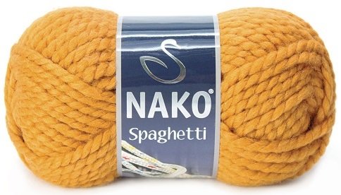 Пряжа Nako Spaghetti 25% шерсть, 75% акрил, 100г/60м