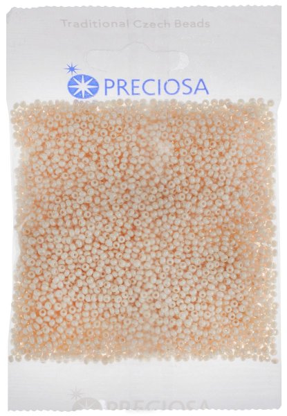 Бисер Preciosa Rocaille, размер 6/0, жемчужный, цвет 46113, молочный, 50гр