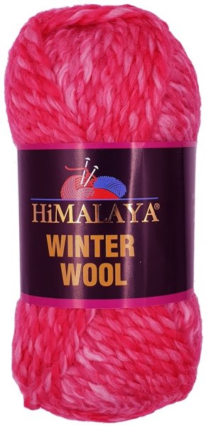 Пряжа Himalaya Winter Wool 20% шерсть, 80% акрил, 100г/70м