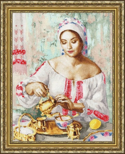 Русская красавица, набор для вышивания
