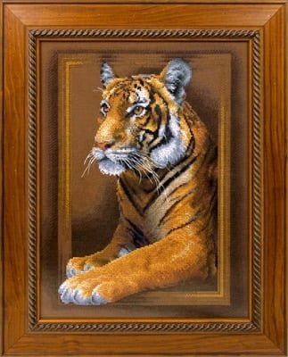 Благородный тигр, набор для вышивания