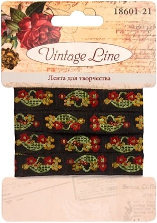 Лента декоративная, Vintage Line 18601-21