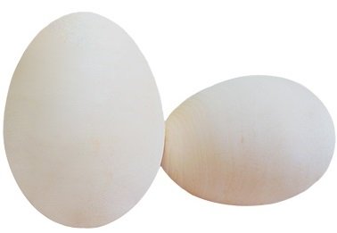 Деревянная заготовка "Яйцо", 6х4,5см