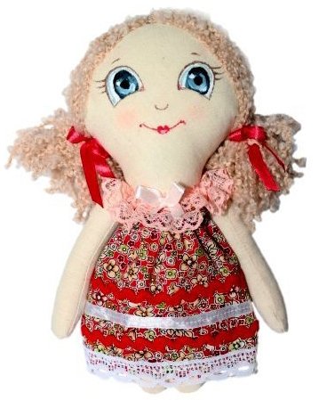 Набор для шитья текстильной куклы "Анечка"