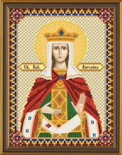 Святая Преподобная Ангелина Сербская, набор для вышивки