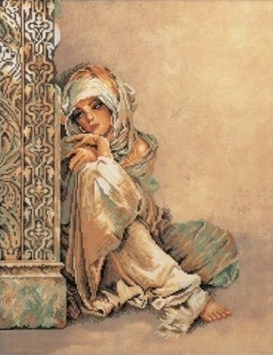 Арабская женщина, набор для вышивания
