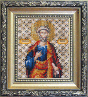 Икона апостол Петр, набор для вышивки