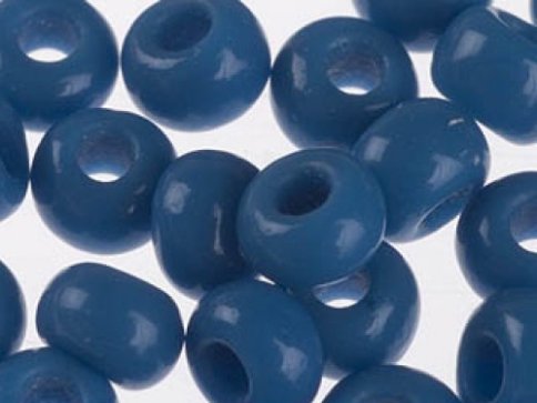 Бисер Preciosa Rocaille, размер 8/0, глянцевый, цвет 33220, синий, 50гр