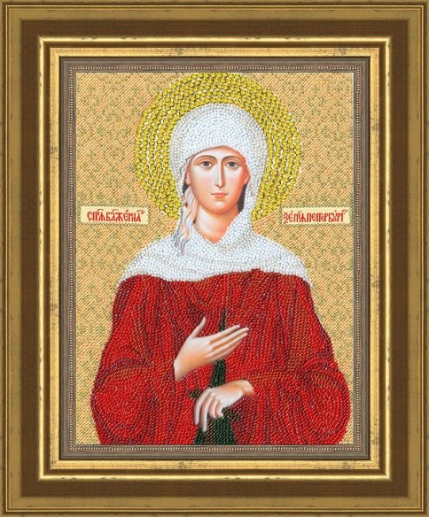 Образ Святой блаженной Ксении Петербургской, набор для вышивки