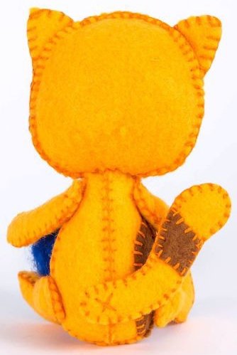 Набор для шитья текстильной игрушки "Котёнок Рыжик"