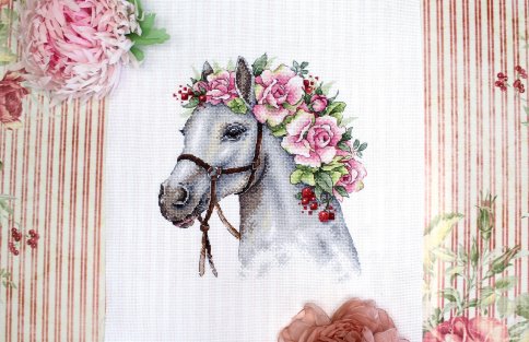 Лошадь, набор для вышивания