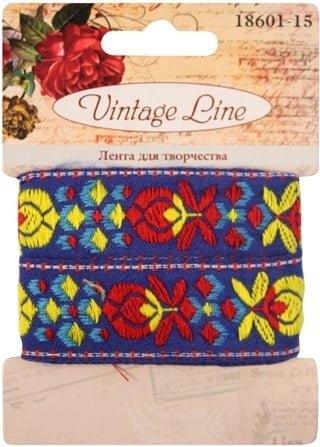 Лента декоративная, Vintage Line 18601-15