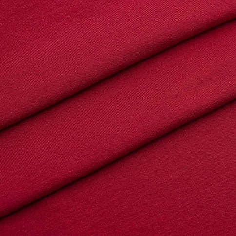 Ткань декоративная, Футер с лайкрой, красный