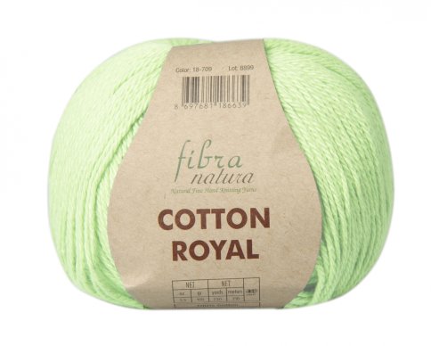 Пряжа Fibra Natura Cotton Royal 100% хлопок, 100г/210м