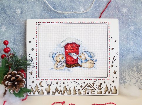 Письмо Деду Морозу, набор для вышивания