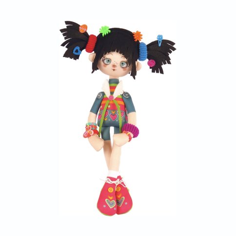 Набор для шитья текстильной каркасной куклы "Мармеладка"