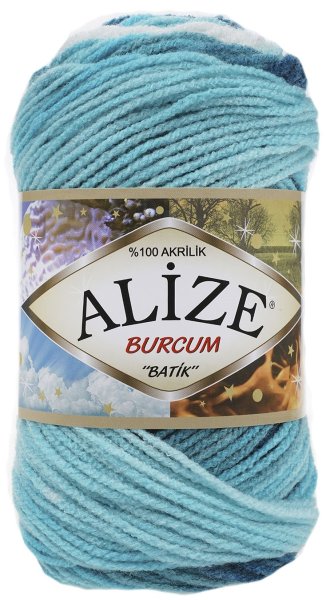 Пряжа Alize Burcum Batik, 100% акрил, 100гр/210м